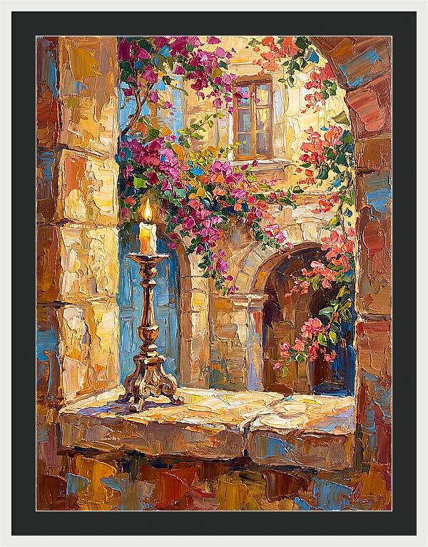 Mediterranean Candlelit Charm