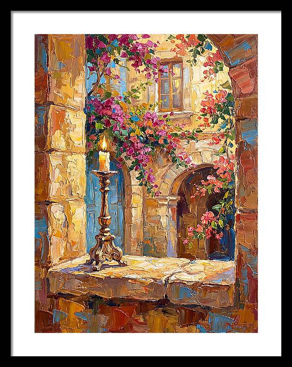 Mediterranean Candlelit Charm
