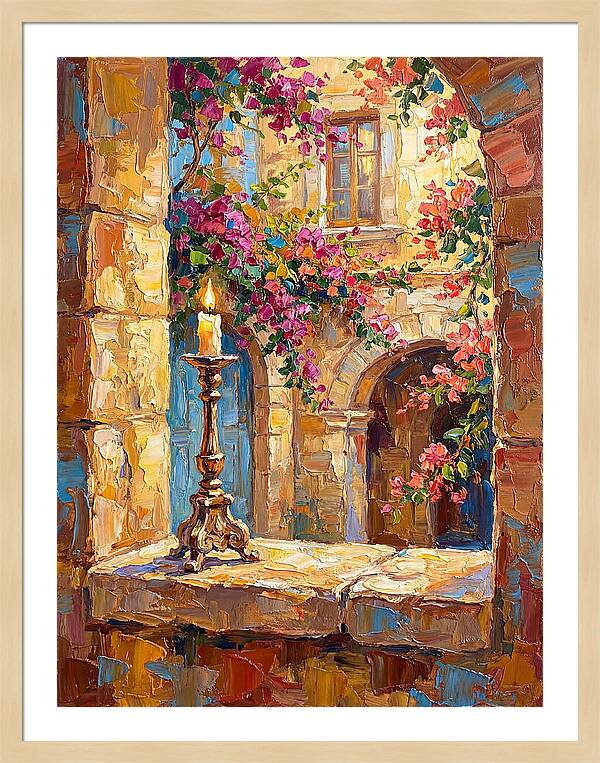 Mediterranean Candlelit Charm