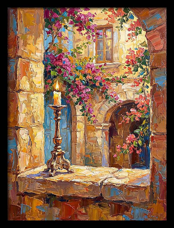 Mediterranean Candlelit Charm