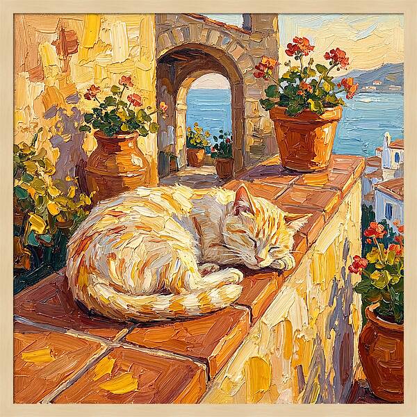 Mediterranean Cat Nap