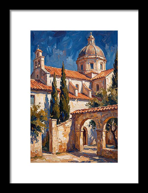 Mediterranean Cathedral Serenity