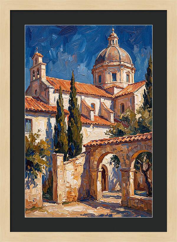 Mediterranean Cathedral Serenity