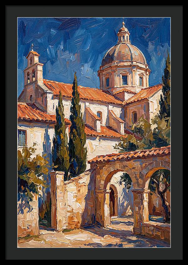 Mediterranean Cathedral Serenity