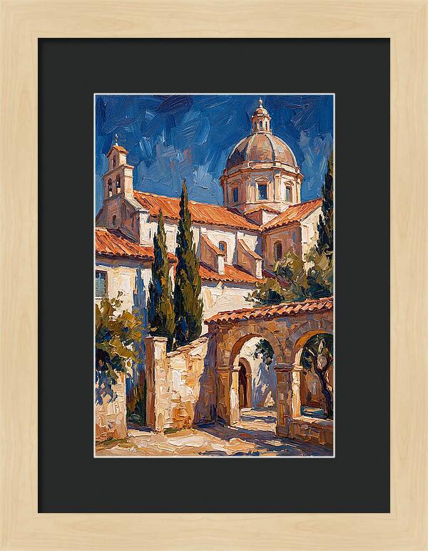 Mediterranean Cathedral Serenity