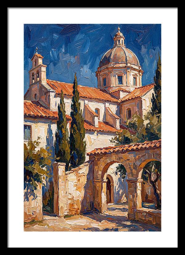 Mediterranean Cathedral Serenity