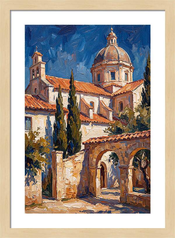 Mediterranean Cathedral Serenity