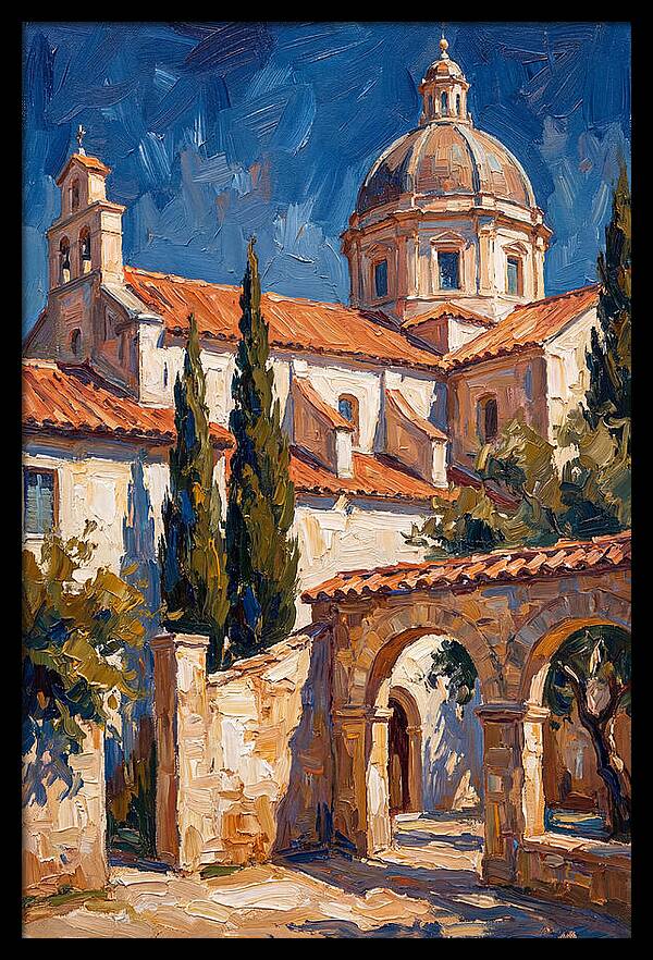 Mediterranean Cathedral Serenity