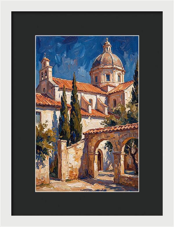 Mediterranean Cathedral Serenity