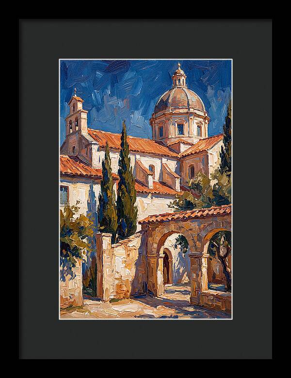 Mediterranean Cathedral Serenity