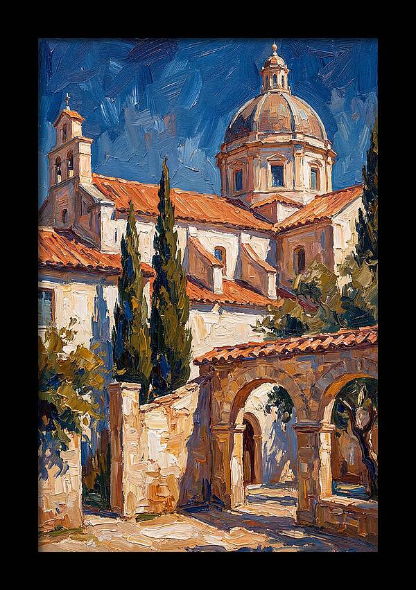 Mediterranean Cathedral Serenity