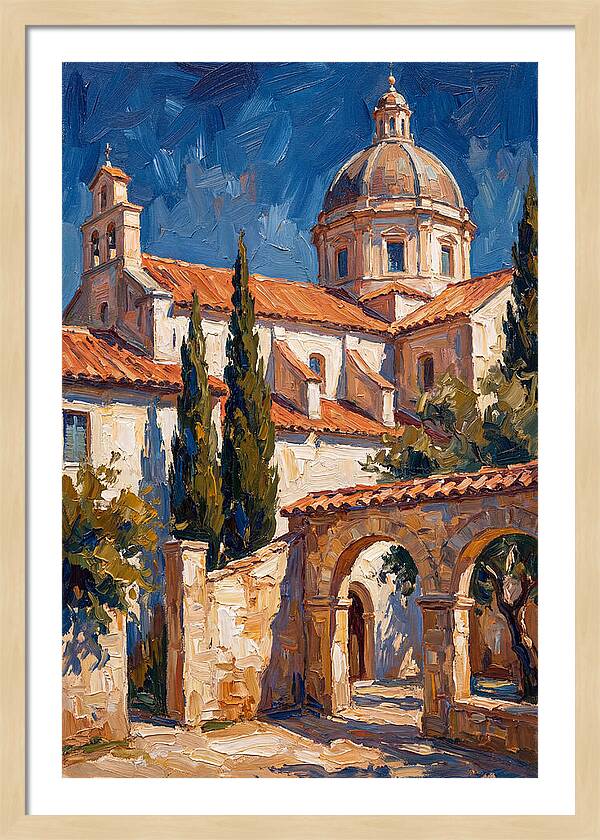 Mediterranean Cathedral Serenity
