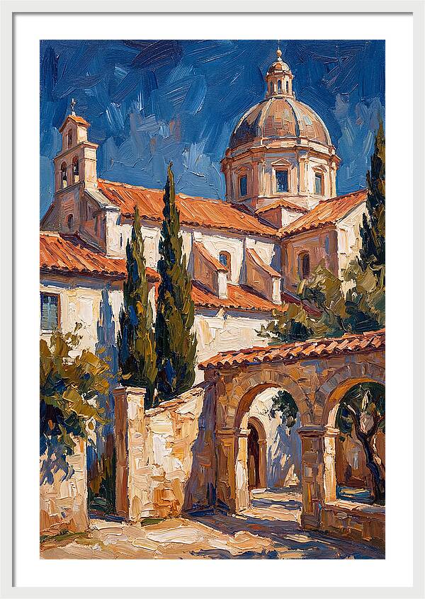 Mediterranean Cathedral Serenity