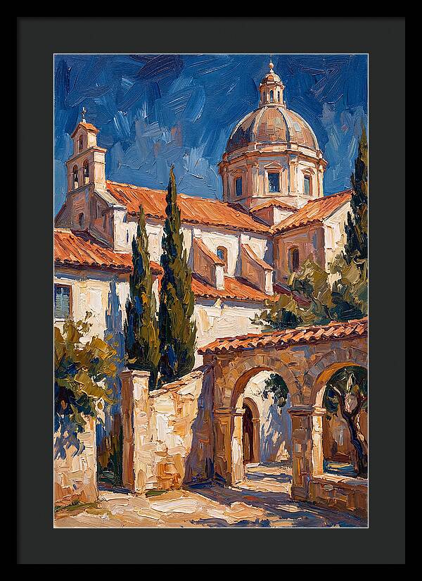 Mediterranean Cathedral Serenity