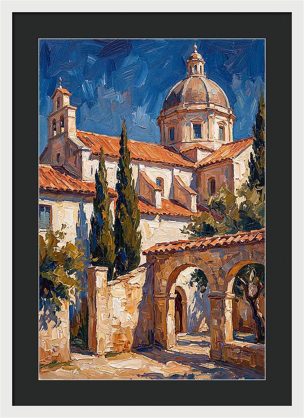 Mediterranean Cathedral Serenity