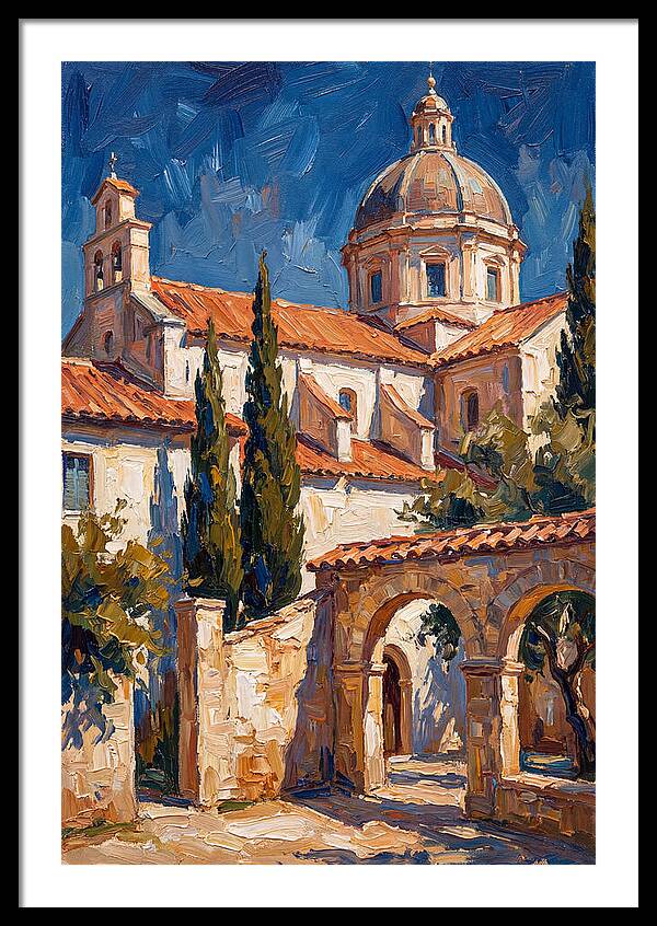 Mediterranean Cathedral Serenity