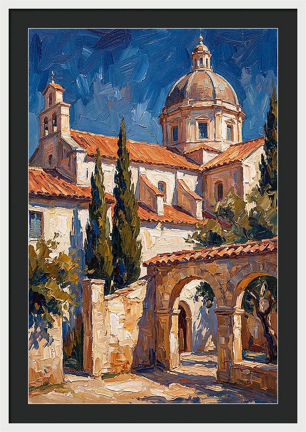 Mediterranean Cathedral Serenity