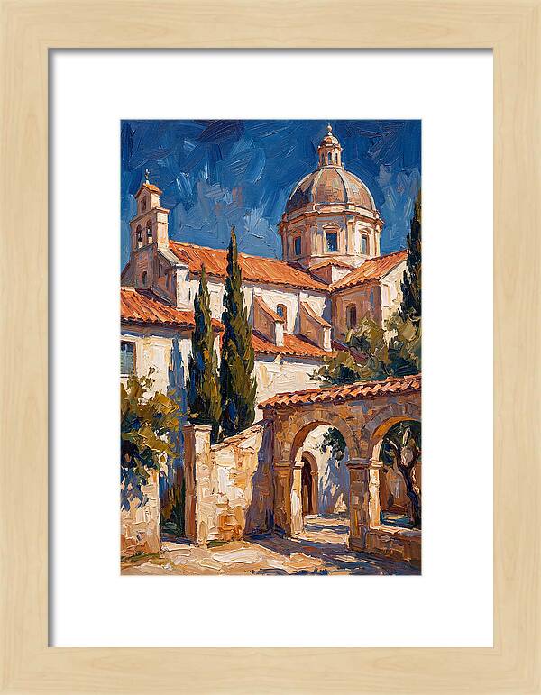 Mediterranean Cathedral Serenity