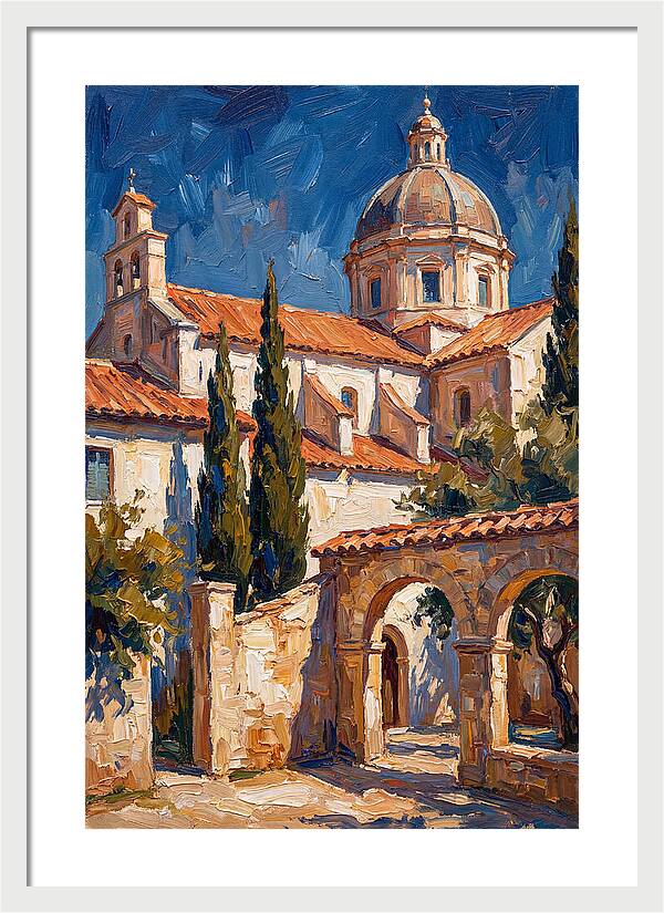 Mediterranean Cathedral Serenity