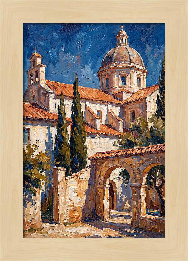 Mediterranean Cathedral Serenity