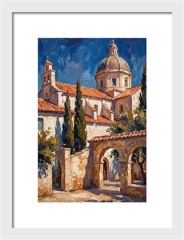 Mediterranean Cathedral Serenity