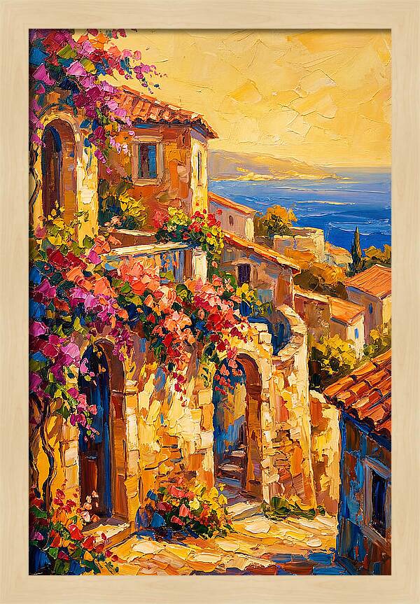 Mediterranean Charm In Bloom