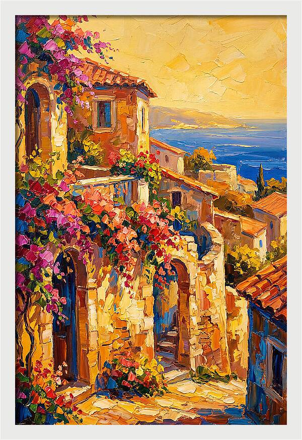 Mediterranean Charm In Bloom