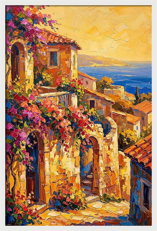 Mediterranean Charm In Bloom