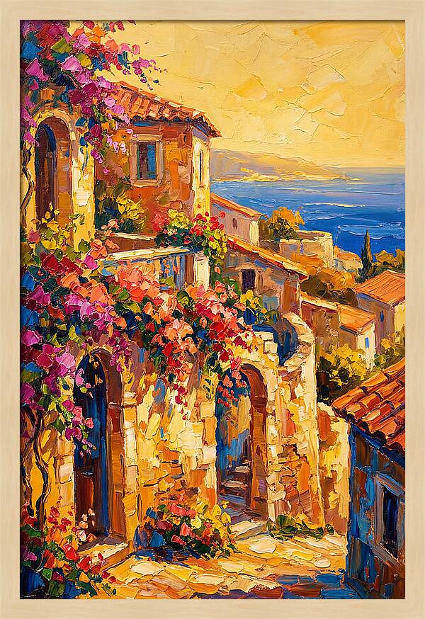 Mediterranean Charm In Bloom