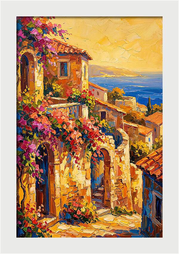 Mediterranean Charm In Bloom