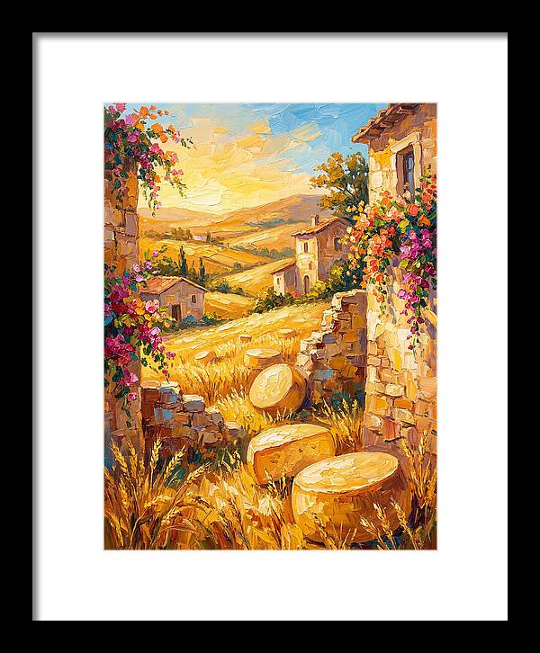 Mediterranean Cheese Landscape