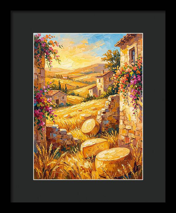 Mediterranean Cheese Landscape