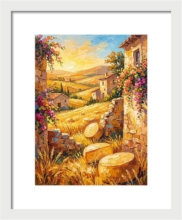 Mediterranean Cheese Landscape