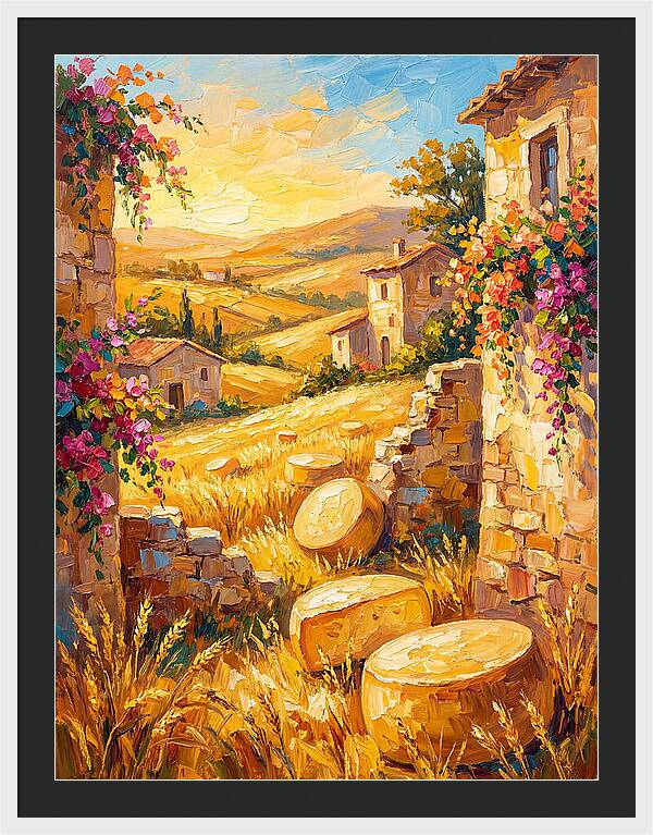 Mediterranean Cheese Landscape