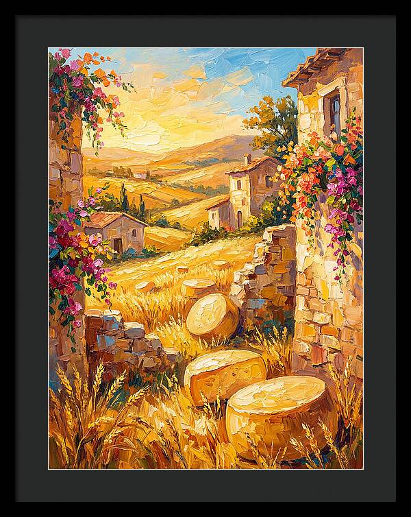 Mediterranean Cheese Landscape