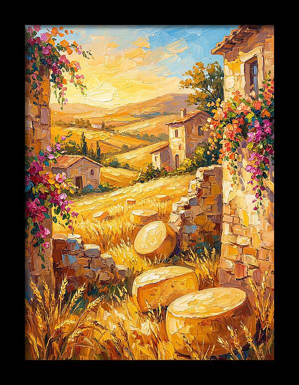 Mediterranean Cheese Landscape
