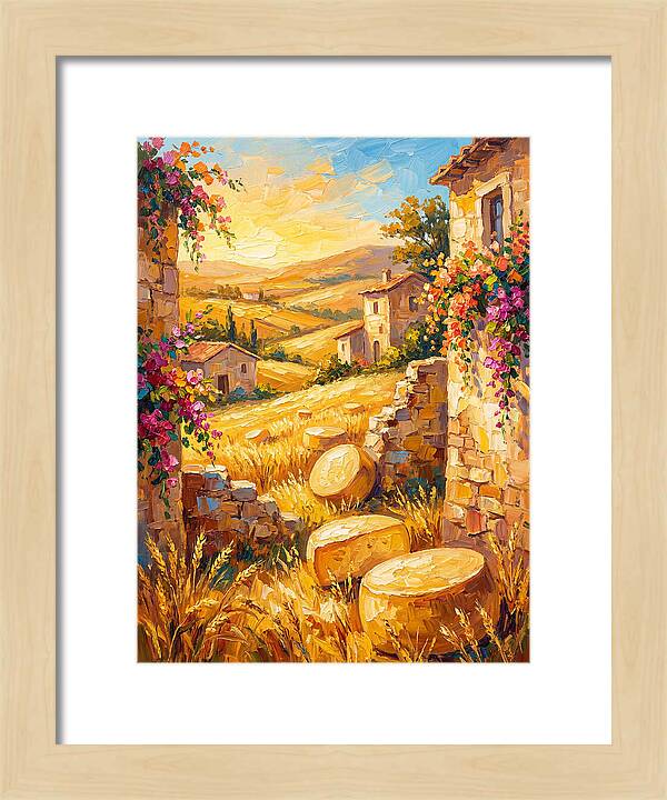 Mediterranean Cheese Landscape