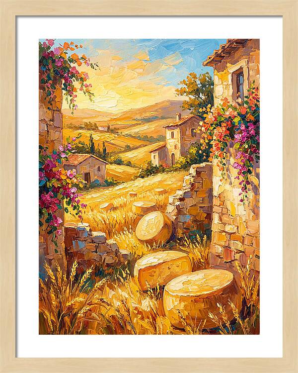 Mediterranean Cheese Landscape