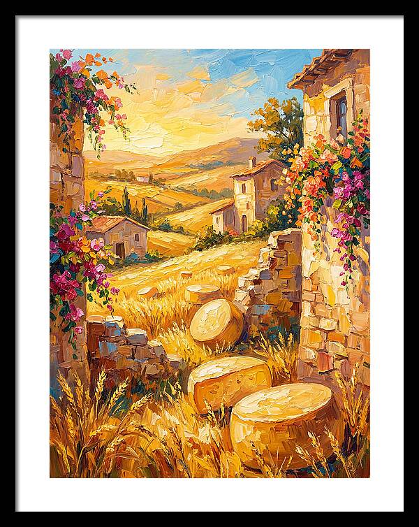 Mediterranean Cheese Landscape