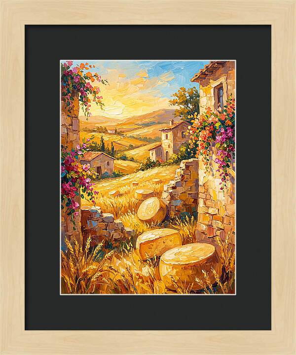 Mediterranean Cheese Landscape