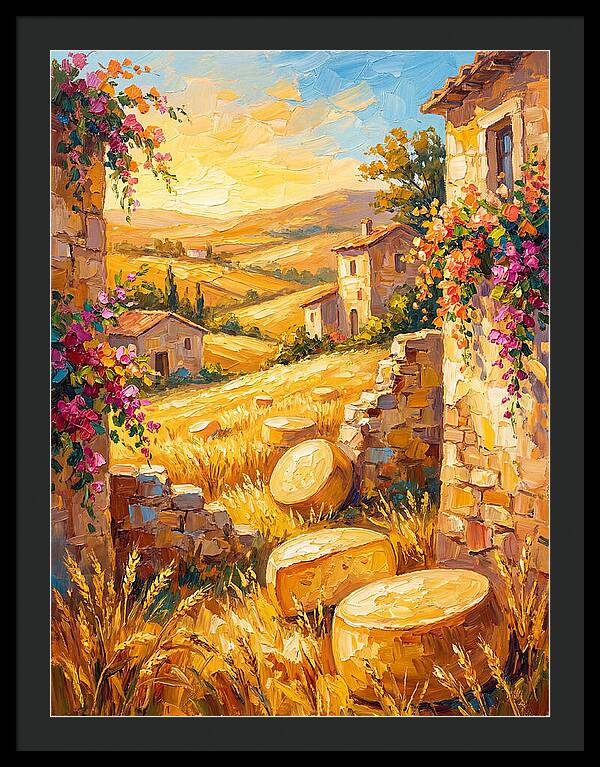 Mediterranean Cheese Landscape