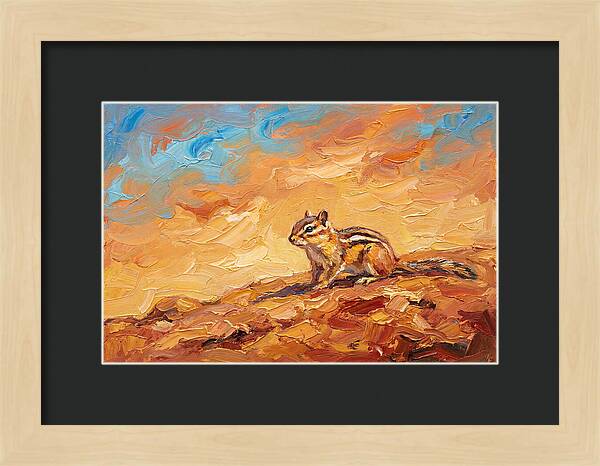 Mediterranean Chipmunk Serenity