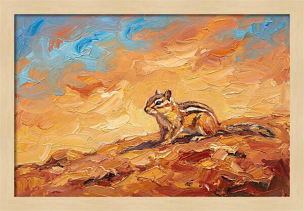 Mediterranean Chipmunk Serenity