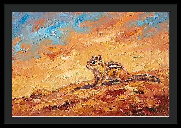 Mediterranean Chipmunk Serenity