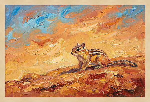 Mediterranean Chipmunk Serenity