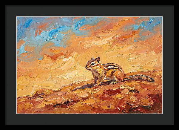 Mediterranean Chipmunk Serenity