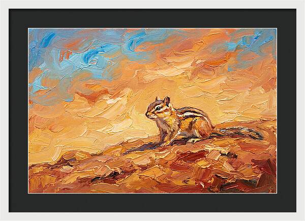 Mediterranean Chipmunk Serenity