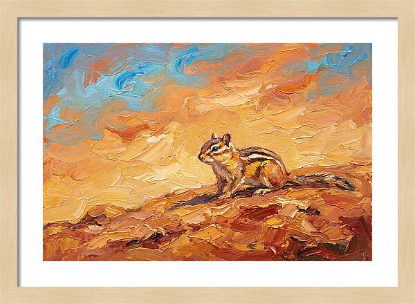 Mediterranean Chipmunk Serenity
