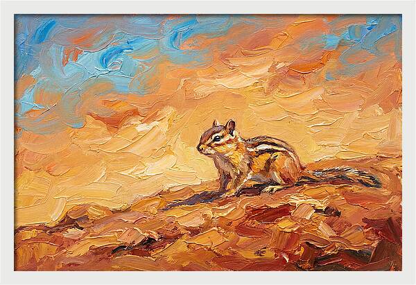 Mediterranean Chipmunk Serenity