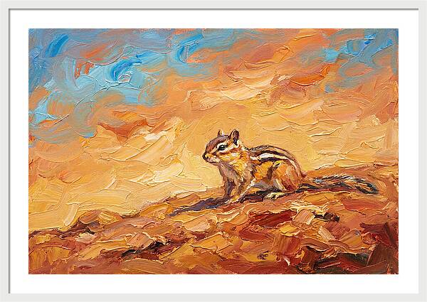 Mediterranean Chipmunk Serenity